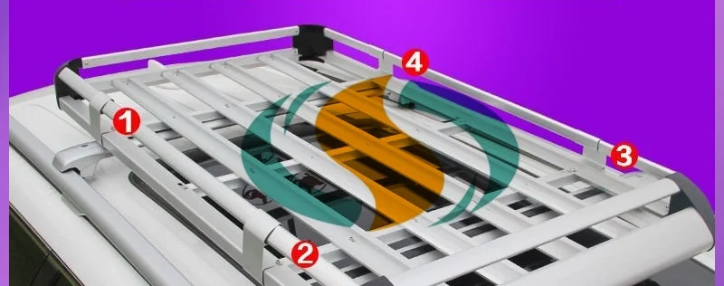 For Mercedes-Benz EQA roof rack black single luggage frame pull cargo luggage rack Outbound tent cross-border luggage rack