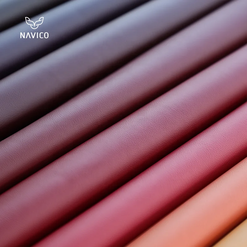Automotive Door Panel Materials Synthetic Nappa Microfiber Leather
