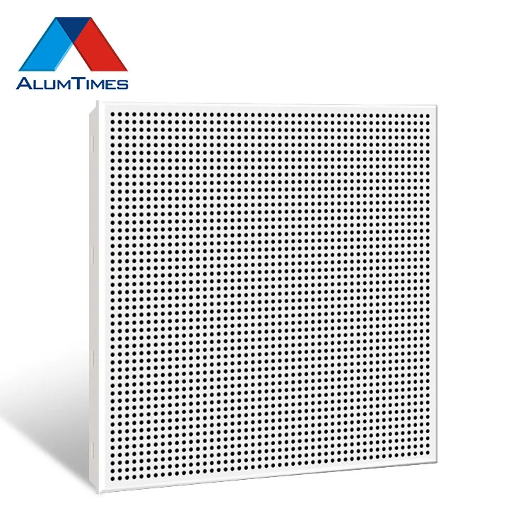 Высокопрочный подвесной Интегрированный алюминиевый квадратный панельный потолок для украшения дома
