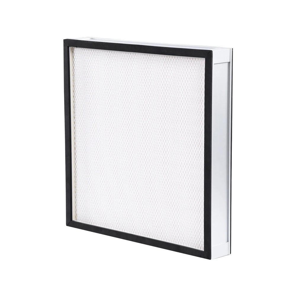 Air Cleaning Equipment Galvanized Frame 0.3 Micron Filter H13 True Hepa Air Purifier Filter