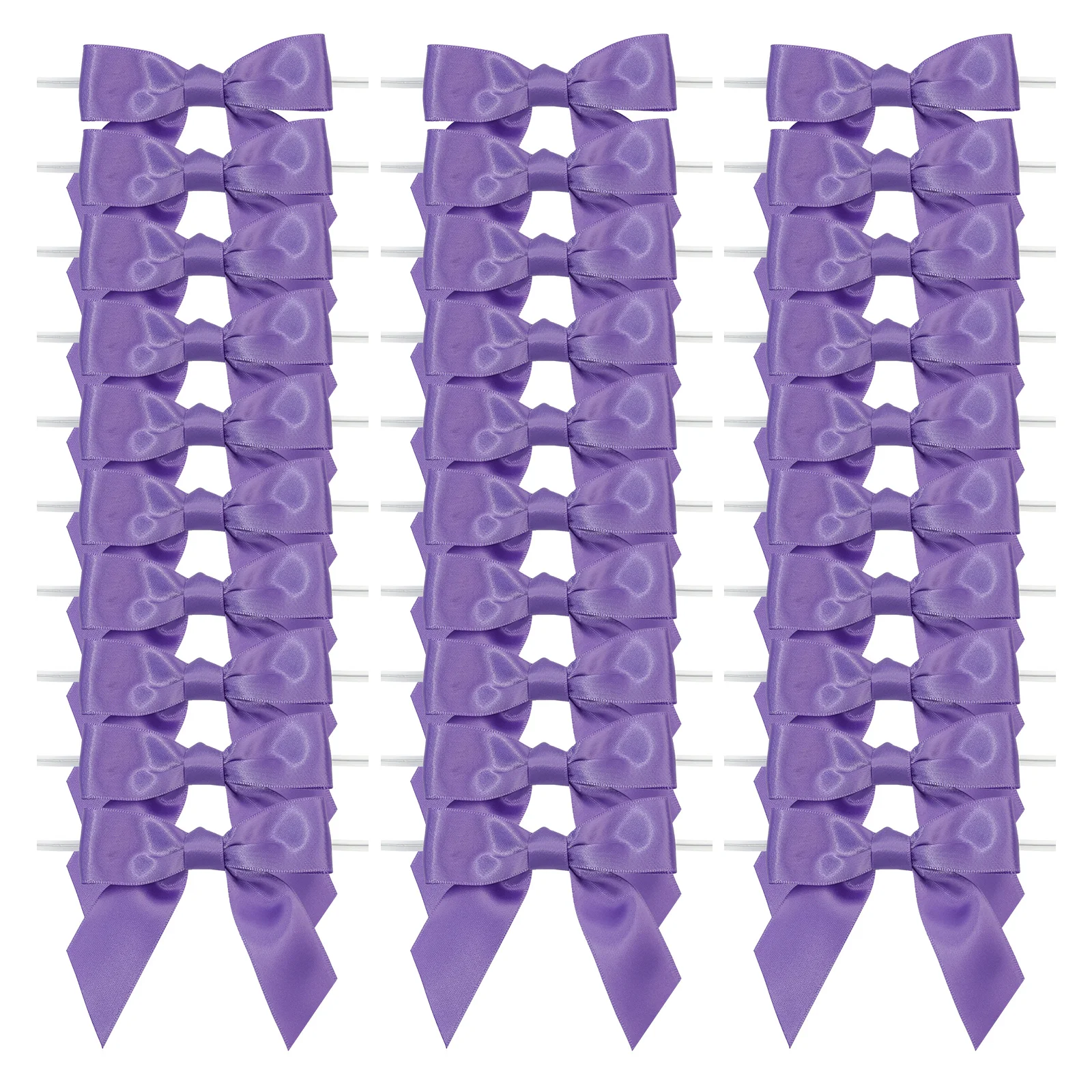 Purple  Satin Ribbon Bow Metallic Glitter Polyester Grosgrain Gift Wrap Ribbon Daily Wedding Decorations Black Ribbon Available