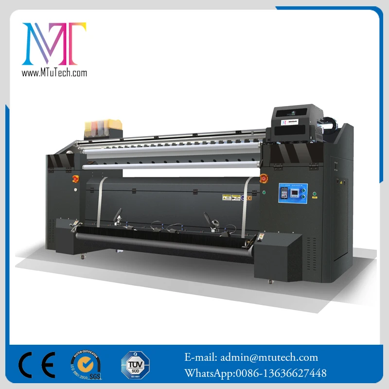 Digital Textile Belt Drive spandex lycra print fabric Printer with 8 pcs printhead