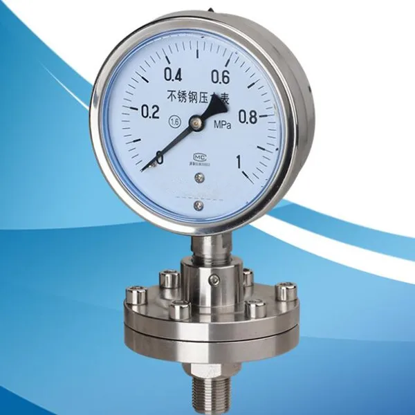 stainless steel diaphragm pressure gauge