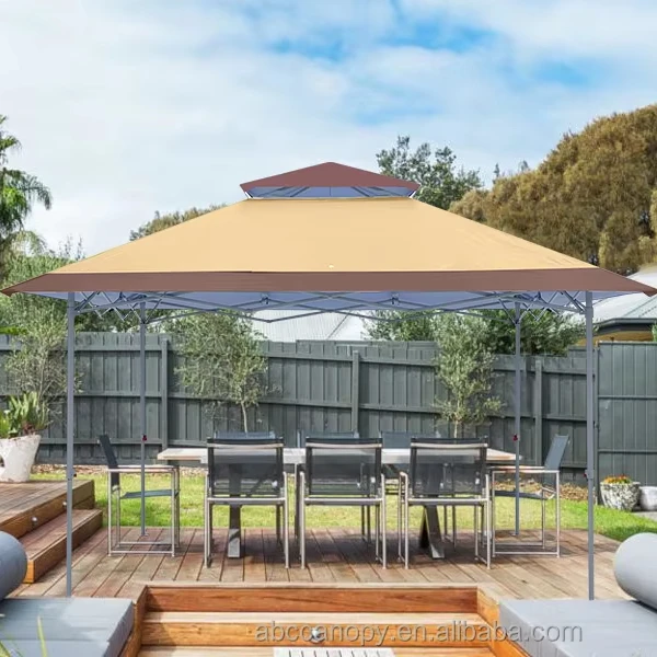 ABCCANOPY  Family Canopy  Premium Outdoor Pavilion for GardensTerraces Perfect outdoor space with elegant shade Ivory