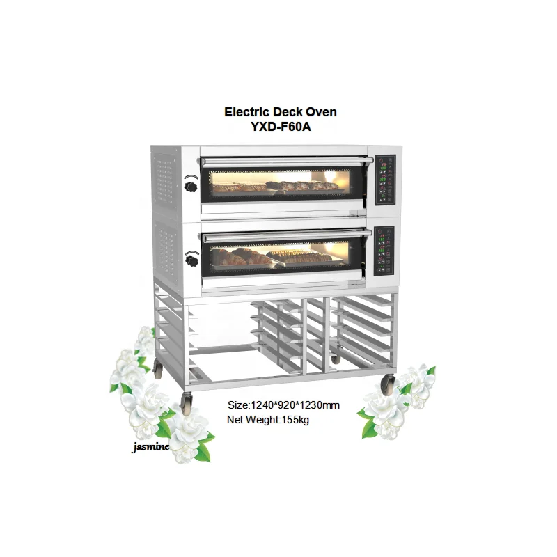 2024 YXD-F60A Electric Bread Baking Machine Bakery Commercial Industrial Deck Oven