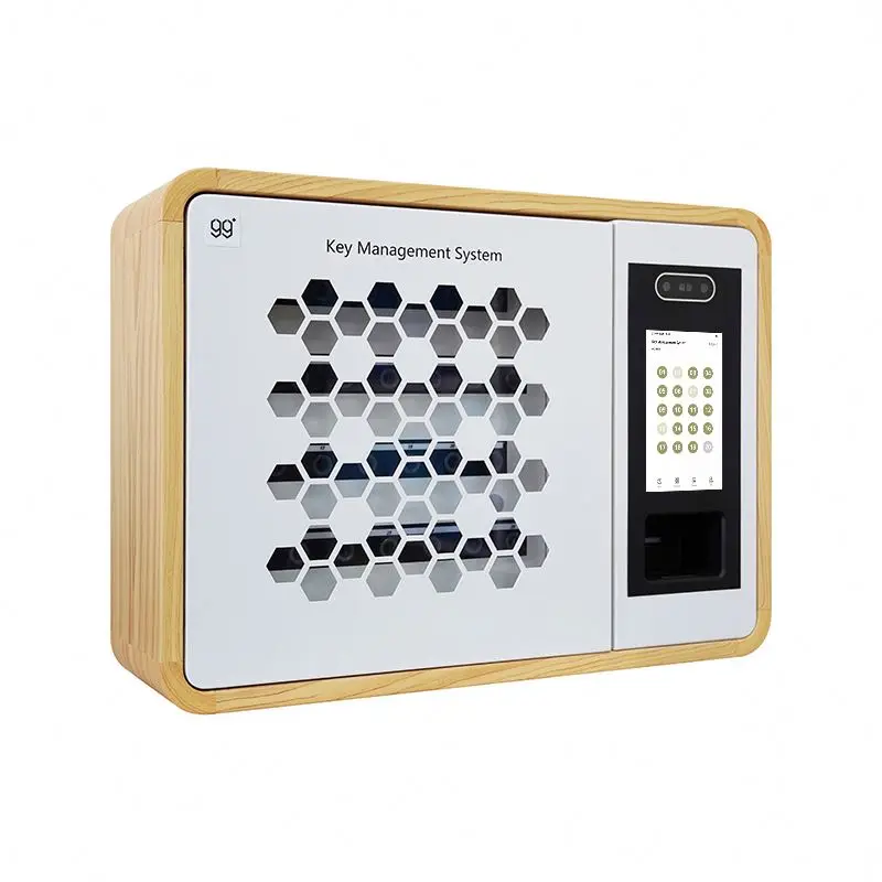 High Quality Hot Selling Key Management System Wall-mounted Storage Box Electronic Key Cabinet Fingerprint Key Safe Box