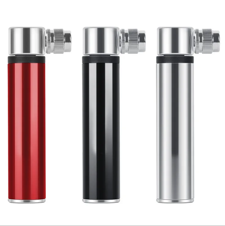 Mini Bike Pump Fits Presta Schrader 120 PSI Includes Mount Kit Compact Light Bicycle Tire Pump for Road Mountain and BMX Bikes