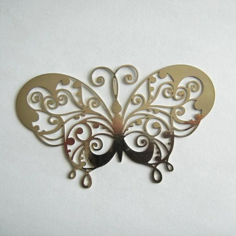 High quality Cheap new design Custom Gift Metal Brass Cut Out metal Bookmark