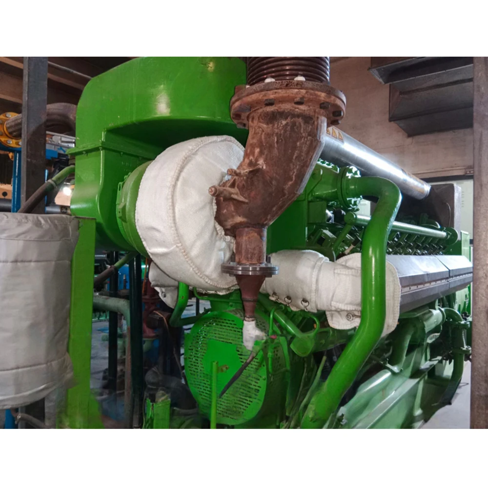 High Quality High Temp Insulation Removal Jacket For Jenbacher Engine JGS 320 Exhaust Jacket
