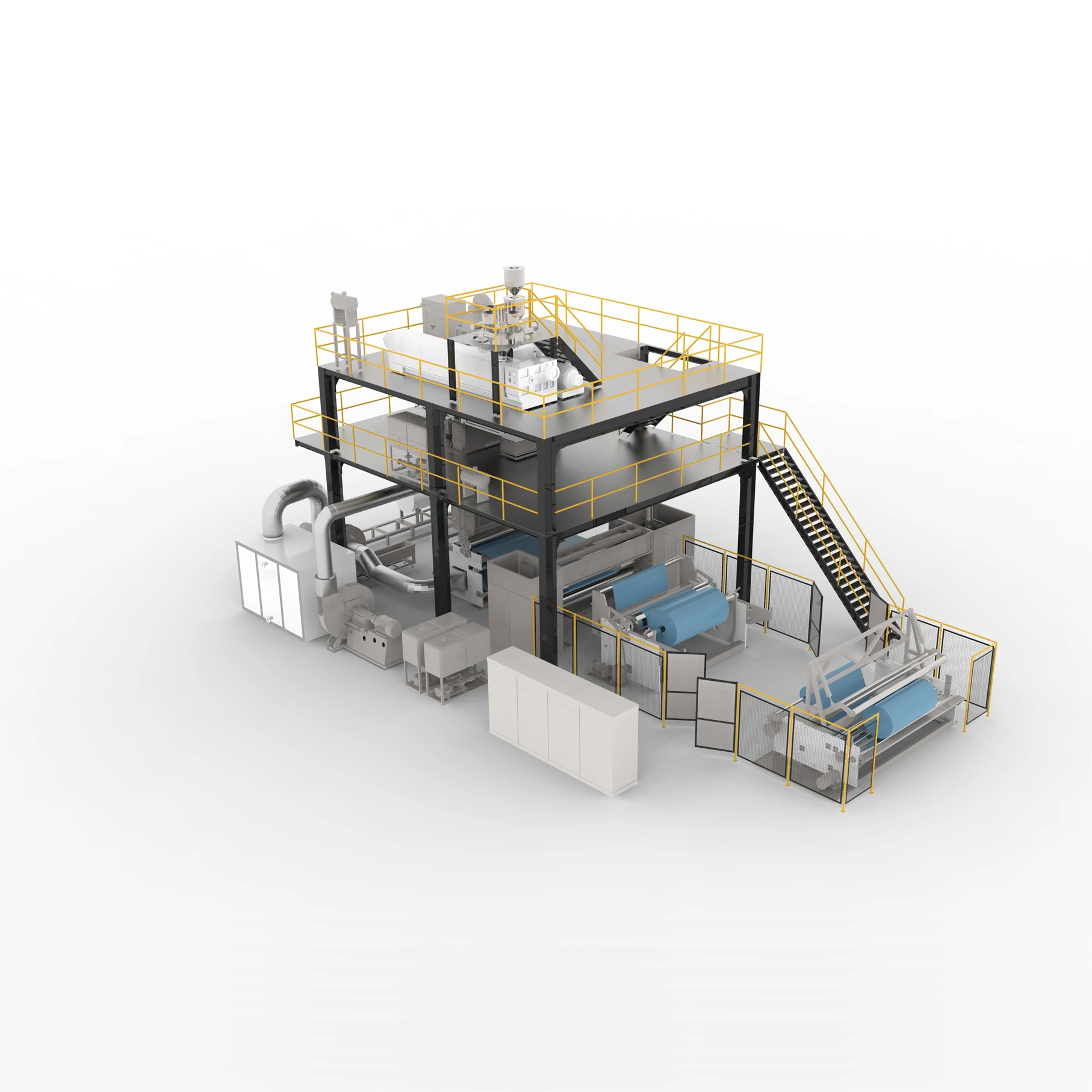 EASY OPERATION 3200MM S model PP spunbond machine for shopping bags