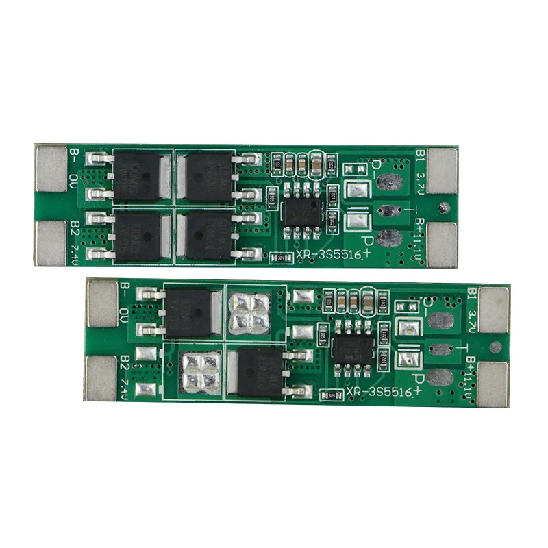 BMS 3S 11.1v 7A 12A lifepo4 bms Printed circuit Board with balance for lithium battery pack