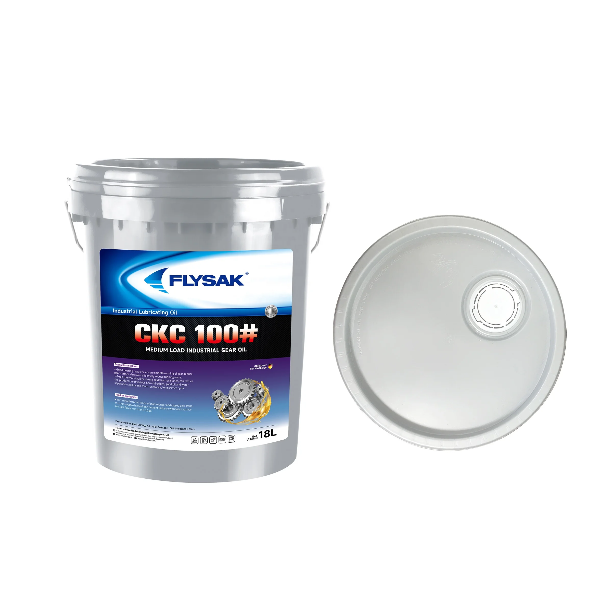 FLYSAK Manufacturer industry gear oil for wholesale L-CKC Medium Load 100#
