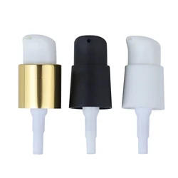 white treatment pump 20/410 left-right lock lotion pump cream dispenser pump