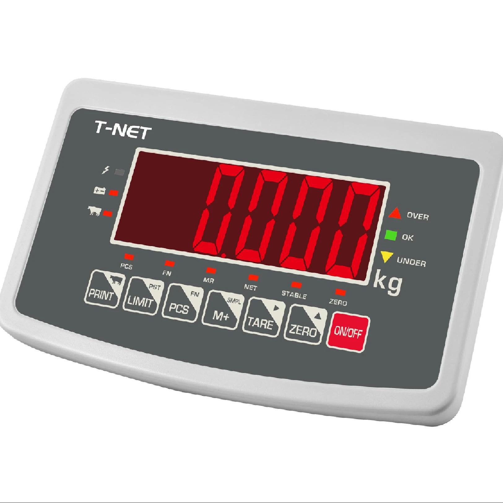 T-Scale CE, OIML  LED ABS plastic Weighing Indicator VW