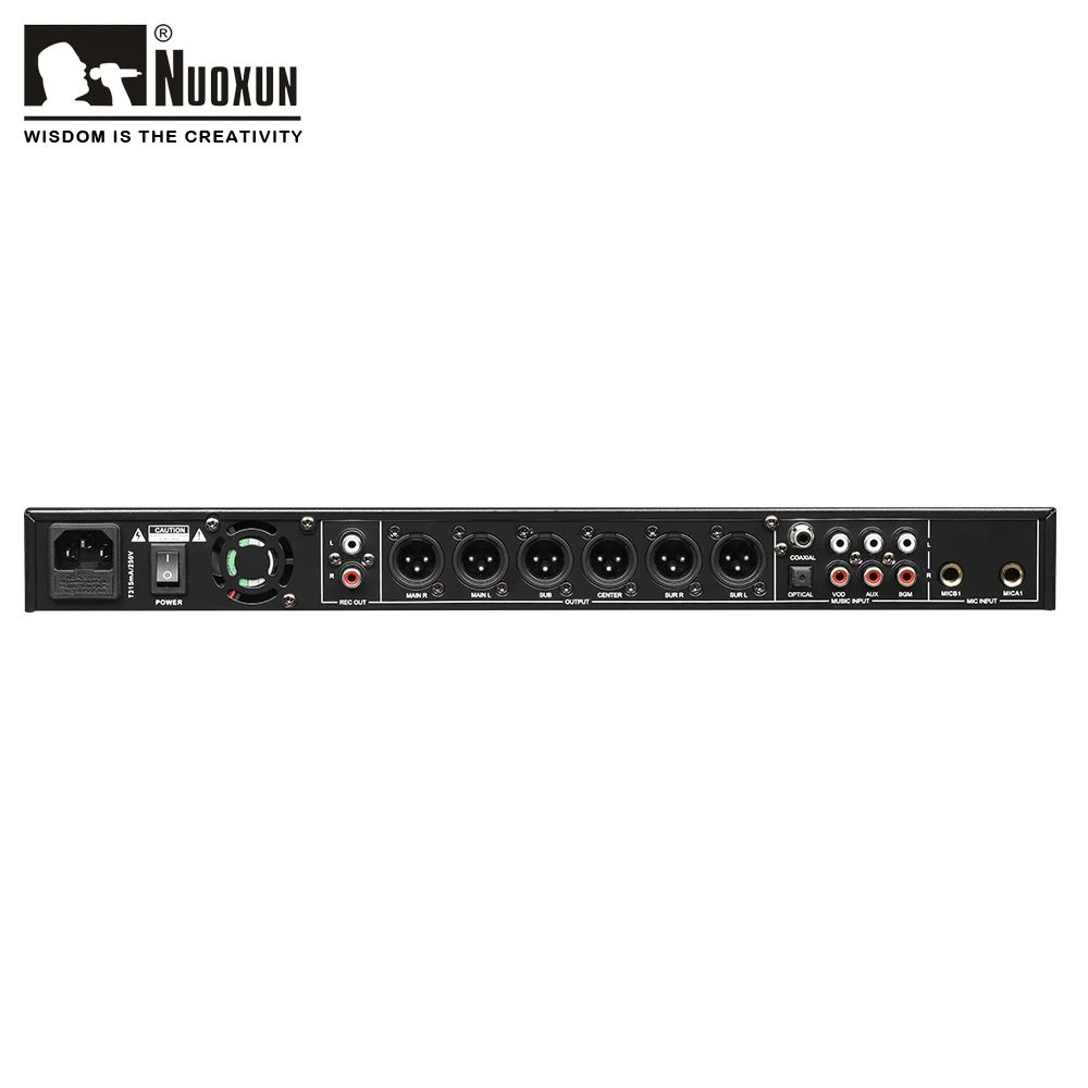 digital karaoke processor hot sale front effector audio processor