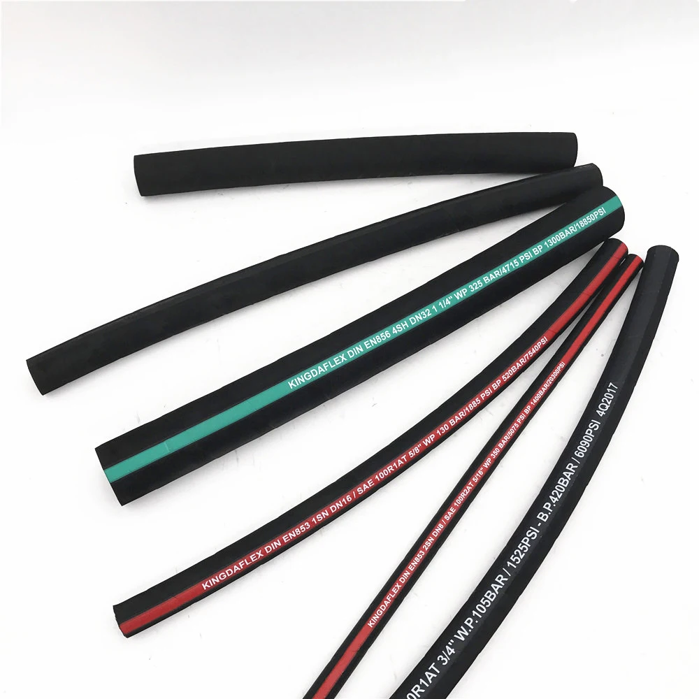 1 Inch Manufactory SAE 100 R1 Smooth Surface High Tensile Steel Braid Hydraulic Oil Hose