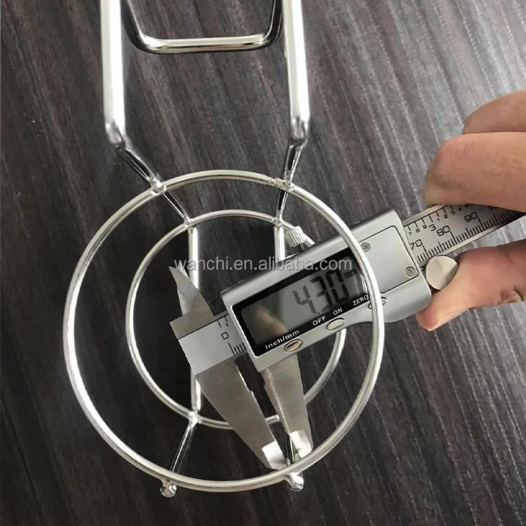 Manufacturer customized high strength stainless steel alcohol sanitizer hanger