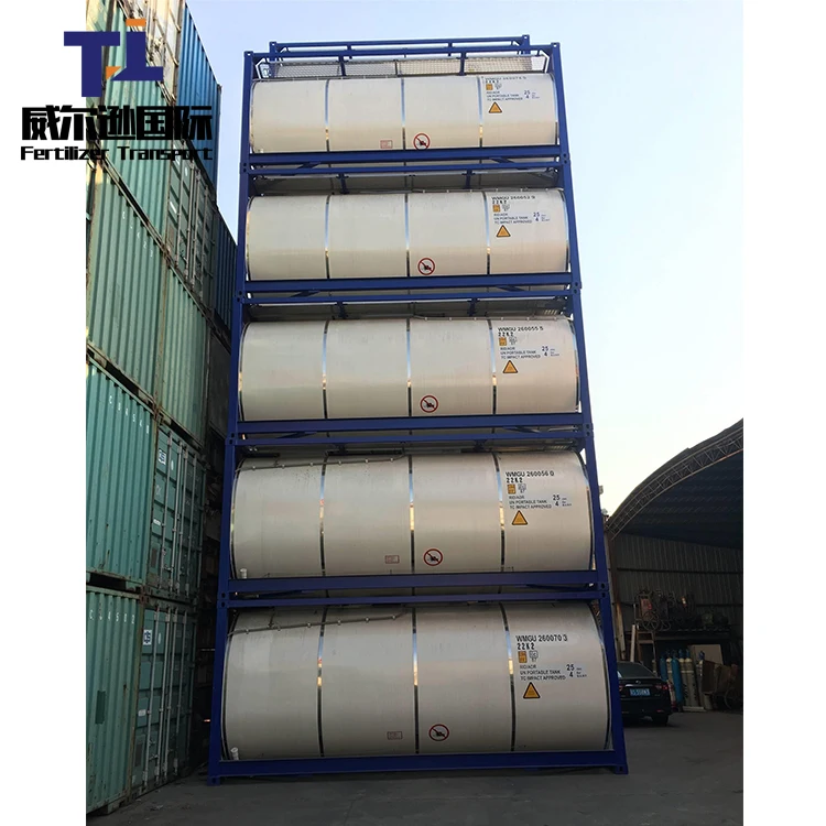 Professional high-quality materials safe and durable stainless steel liquid storage tank international standard tank container