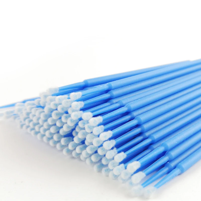 100pcs/box  Make up tools Cotton Swabs bulk eyelashes extensions tool cotton buds