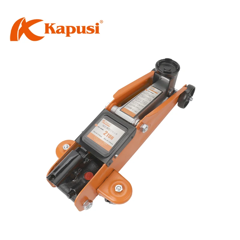 KAPUSI K-0017 2 Ton Hydraulic Floor Trolley Car Jack Mark Scissor Jack with Net Weight 8.5KGS