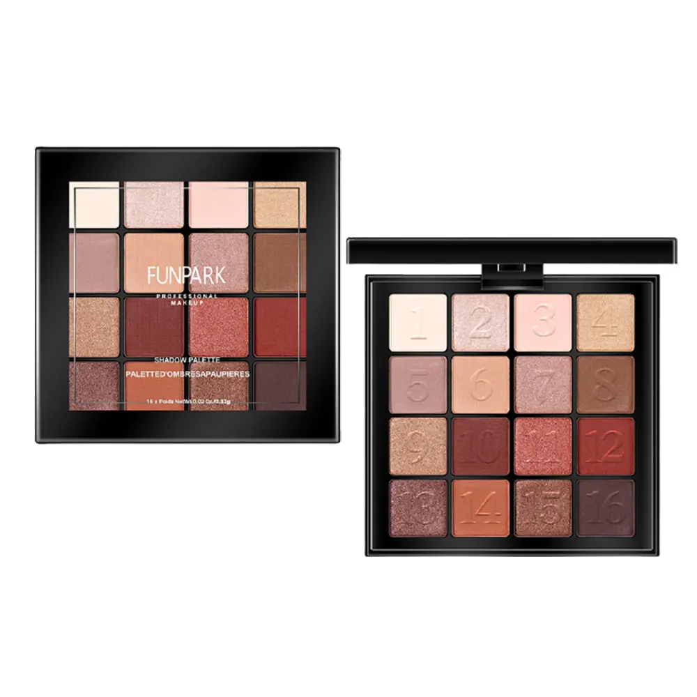 Custom Logo Eye Shadow 16 colors Eyeshadow Palette Oem Cosmetics Wholesale Waterproof Makeup Item Beauty Lady Color