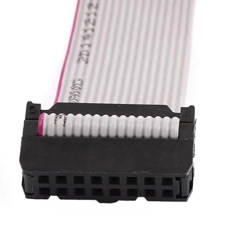 Eurorack Power Cable 16-16pin IDC Connector Flat Ribbon Cable Female to Female 16 Pins 2.54 mm Pitch