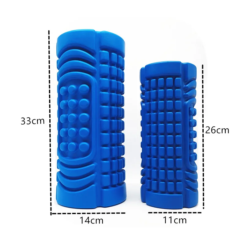 Custom Logo Fitness Deep Tissue Massage Foam Rollers Myofascial Point Release EVA Foam Roller