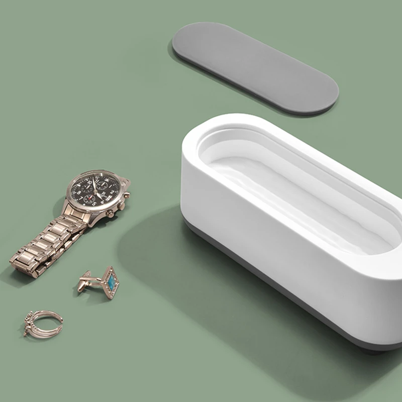 Multi-Function Makeup Tools Jewelry Cleaner Glasses Cleaning Box High Frequency Ultrasonic Cleaner