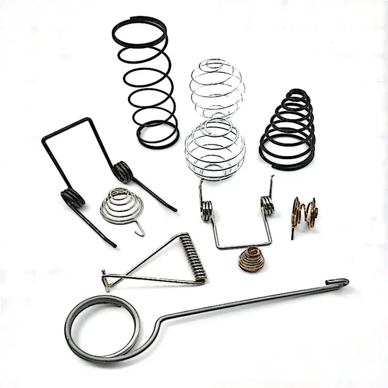 Factory Customized 304 Stainless Steel Cylindrical Flat Wire Coils Compression Spring