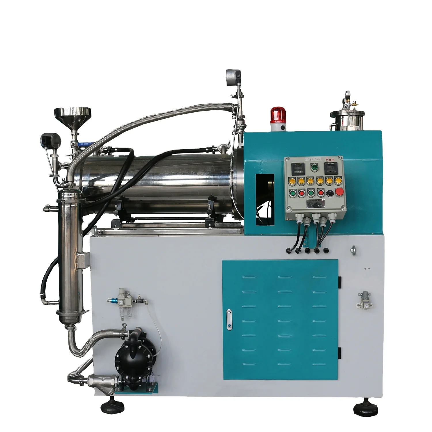 Double End Mechanical Seal Horizontal Nano Bead Grinder Milling Machine