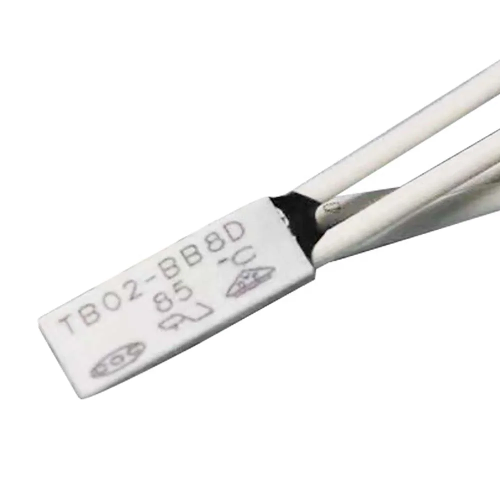 Bimetal Thermal Protector 200 Degrees Motor Overload Protector for Electric Power Source for Cars and Households