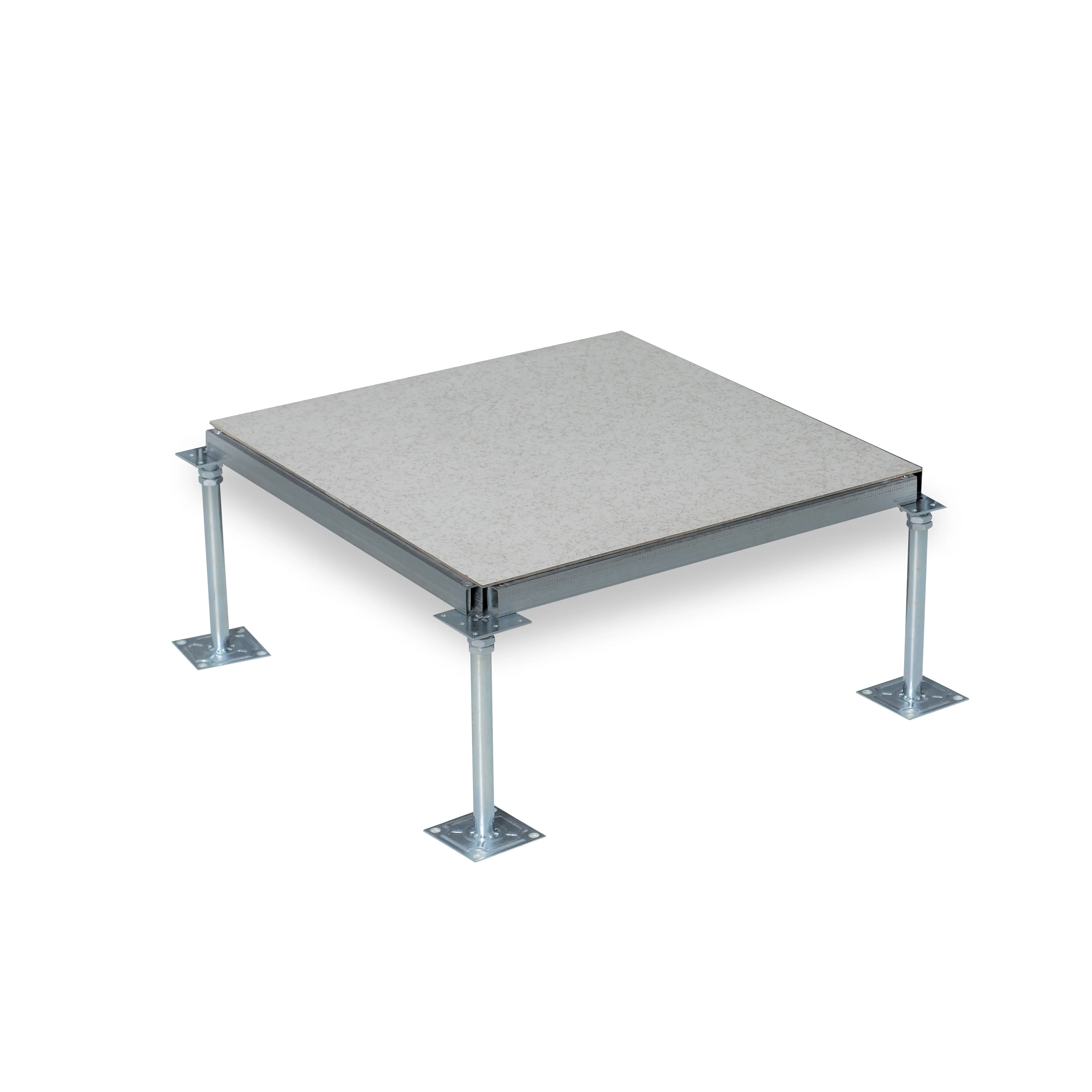 Steel Floor/Steel Raised Floor/Double Floor with HPL Finish and PVC Edge Trim