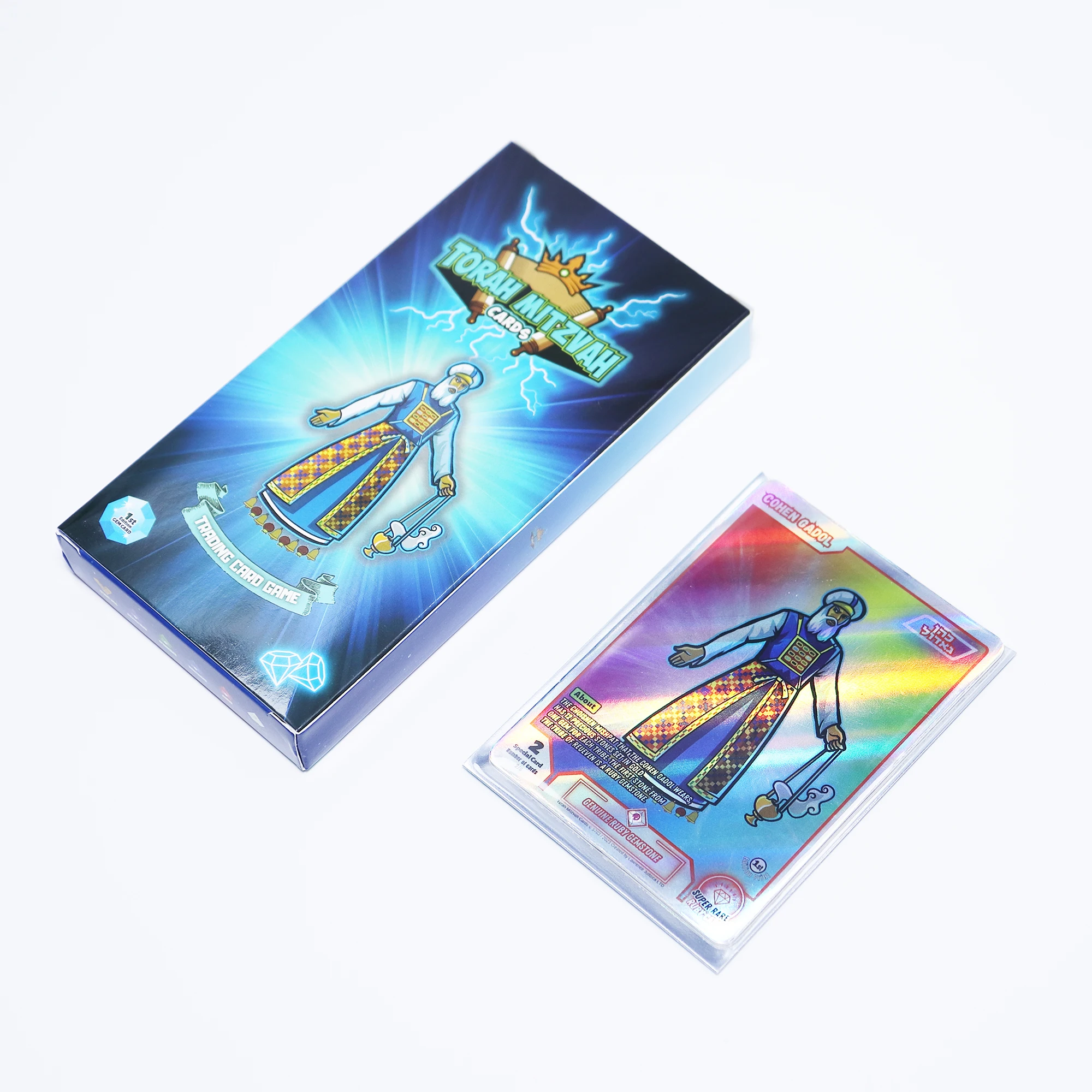 Голографическая торговая карта на заказ коллекционная из фольги радужная горячая распродажа упаковка для торговой