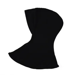 Wholesale New Jersey Cotton Solid Color Malaysia Underscarf Undercap Ninja Muslim Over Neck Inner Hijab Caps For Women