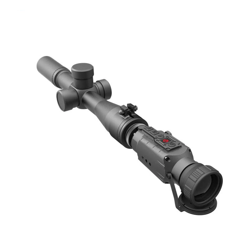 2-in-1 Design Thermal Add-on Riflescope with 400*300 50hz 35mm Lens Clip-on Thermal Imaging night vision riffle scopes hunting