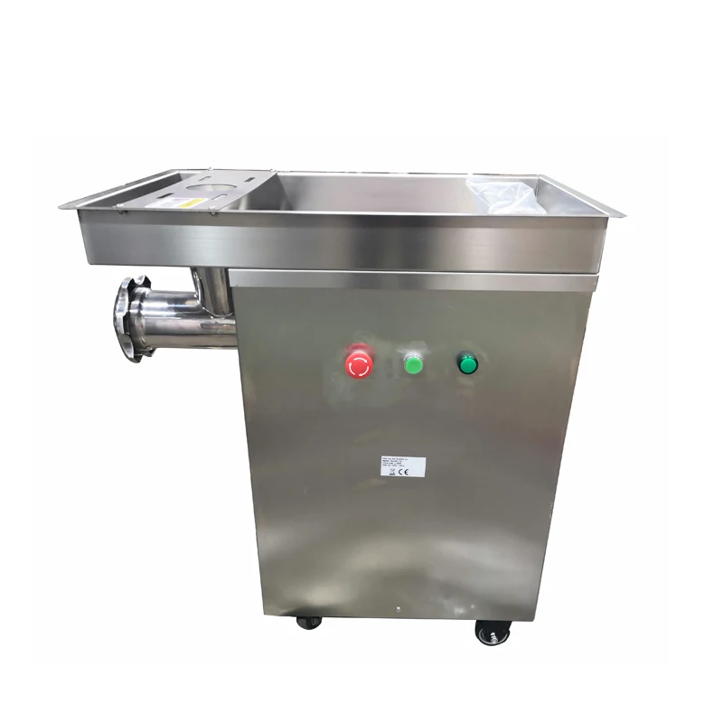 Stainless Steel Automatic Copper Motor Meat Grinder 32# Meat Processing Machine 2200W High Power Stainless Steel Meat Grinder