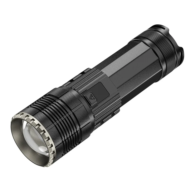 Super Bright Led Rechargeable Red Blue P70 30w Torch Type-c Power Bank Outdoor  Hunting Fishing Tactical Flashlight