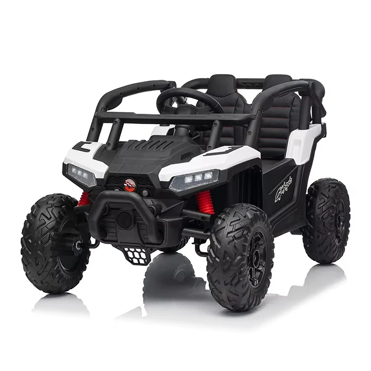 2024 Newest 12V Electric 4WD UTV Buggy High Quality Kids Ride-on 4x4 Wheel Vehicle with Remote Feature 2 Seat Off-Road Car