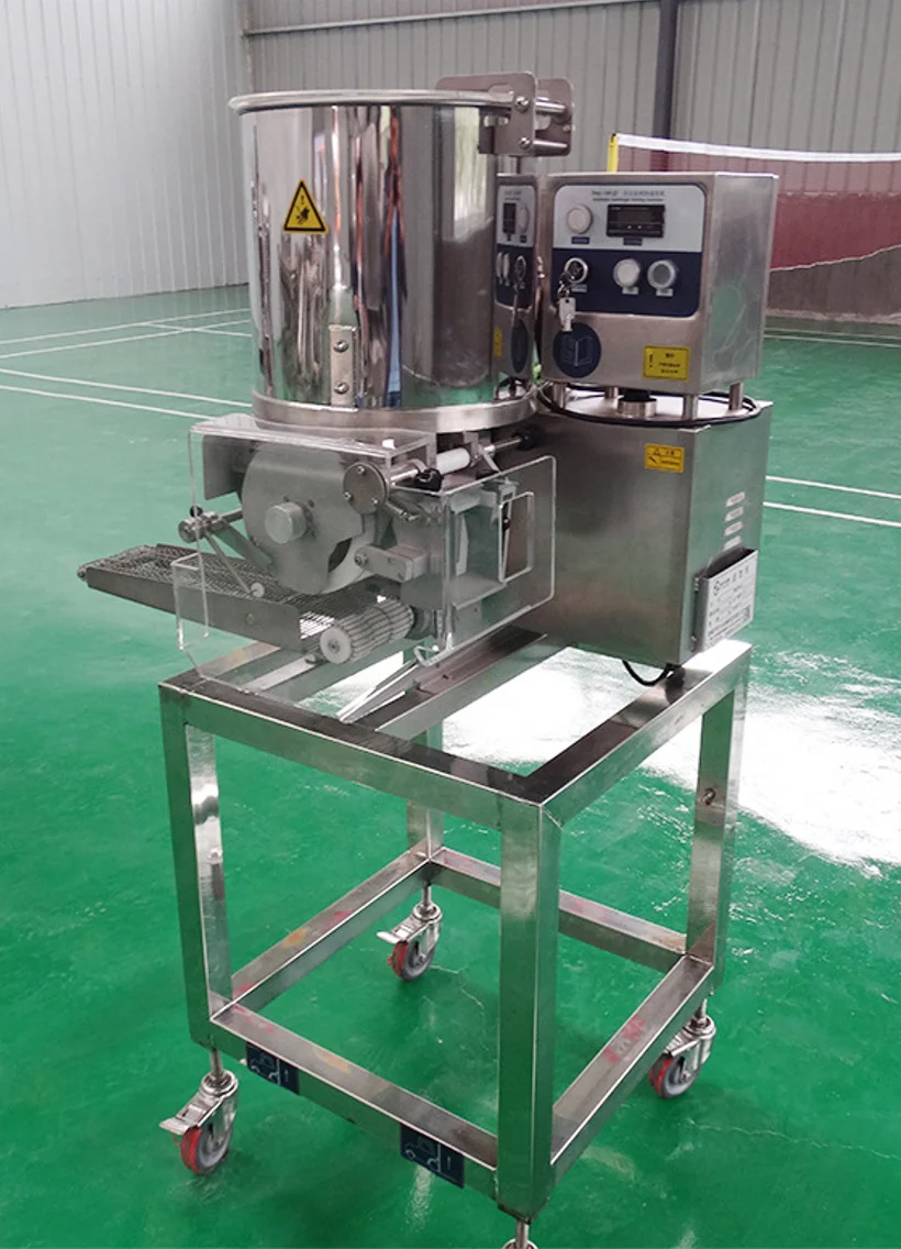 Automatic Meat Patty Burger Ham Chicken Nuggets Forming Making Machine