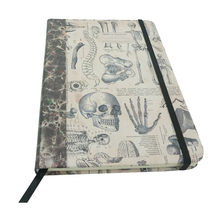 Metal Spiral Bound Planner Journal Notebook A5 Hardcover Spiral Planner Calendar Book