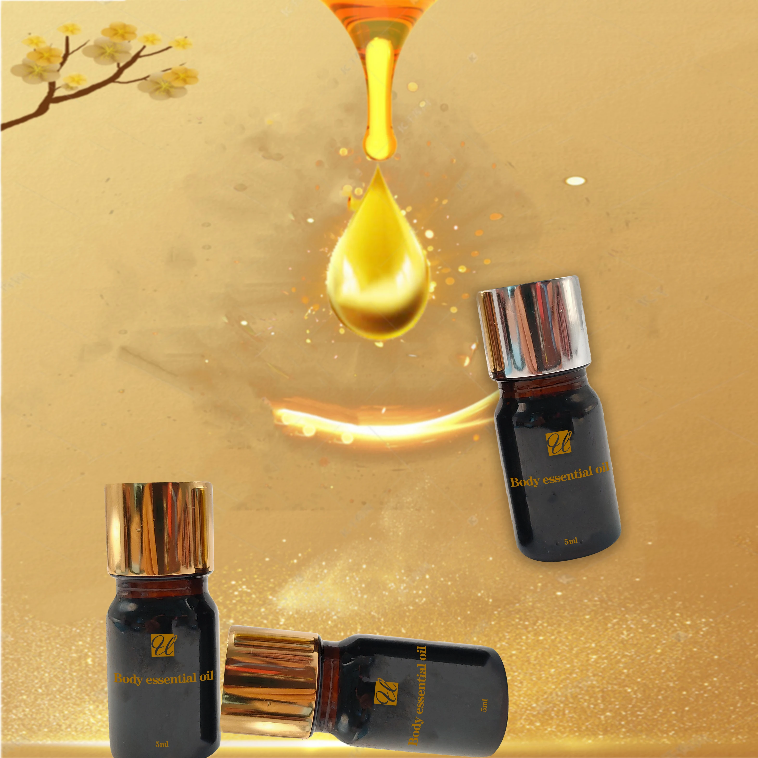 Private Label  Firming Body Oil Lightweight & Non-Greasy Anti-Aging Moisturizer Vegan Body Massage Oil