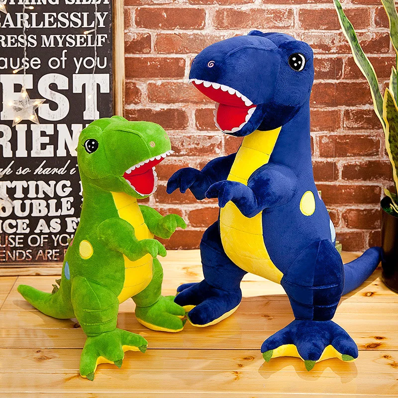 Jumbo Dino Stuffed Animals Children Pillow Doll Kids Gifts Cartoon Stuffed Plush Dinosaur Toys