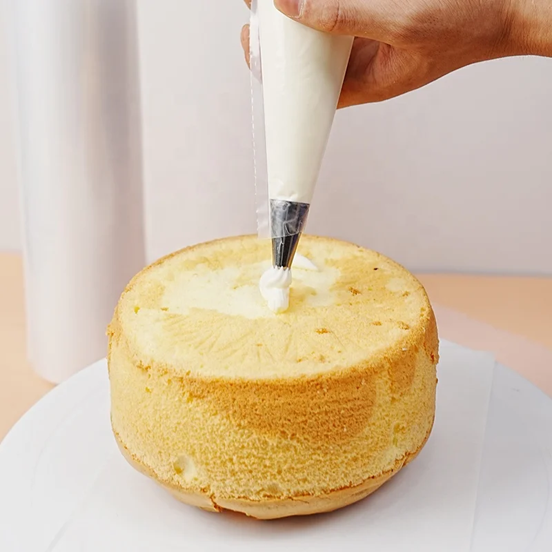 21- Inch Strong Flexible Food-Grade LDPE Material Plastic Bags House Cooking Cake Tools Manufactured Roll Package Format Perfect