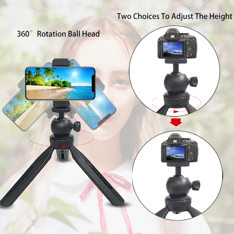  Портативный Настольный Ручной штатив с поворотом на 360 градусов для камеры