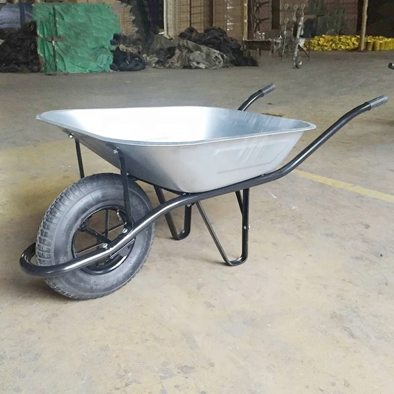 France Model Haemmerlin construction wheelbarrow WB6400 with pneumatic 4.00-8 wheel concrete wheel barrow