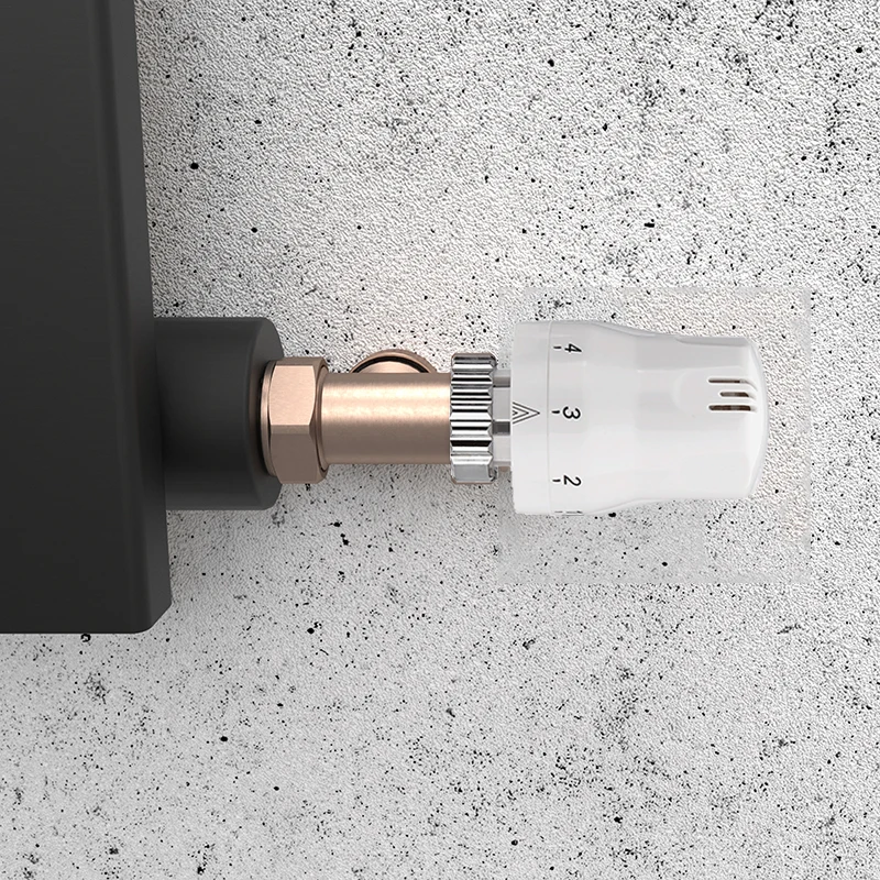 TRV parts Adjustable manual iquid sensor Thermostatic Radiator valve Head heating controller