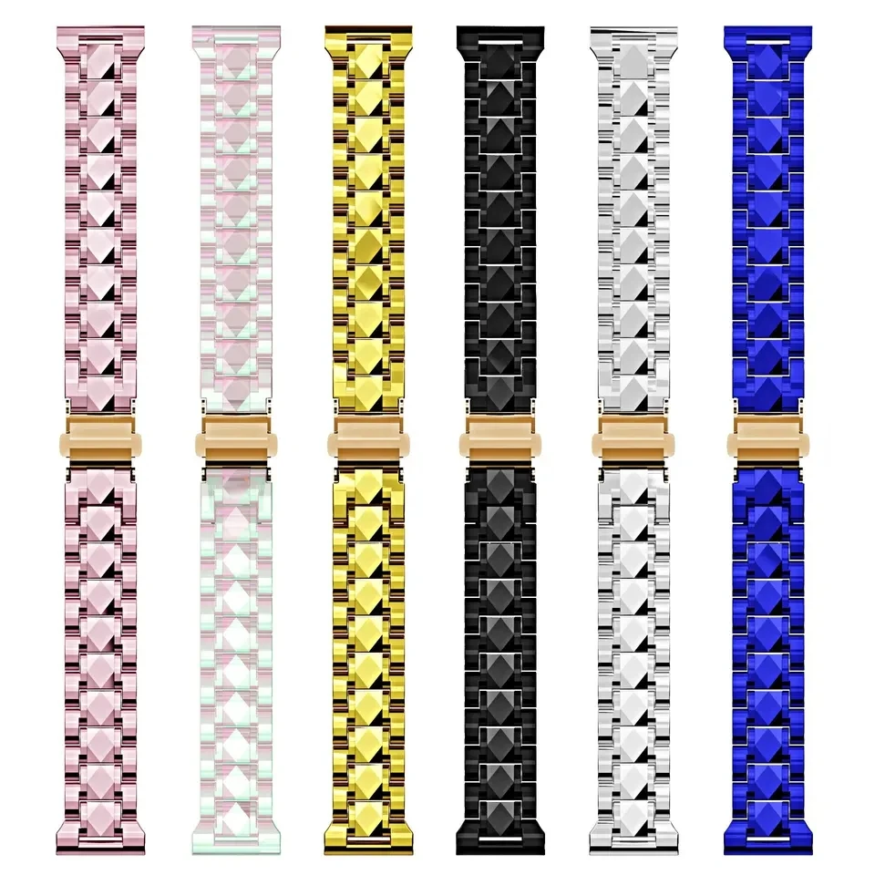20mm Resin Watch Strap for Samsung Galaxy Watch 4 Band Women Slim Stylish Resin Watch Band for Samsung Active 2 40mm