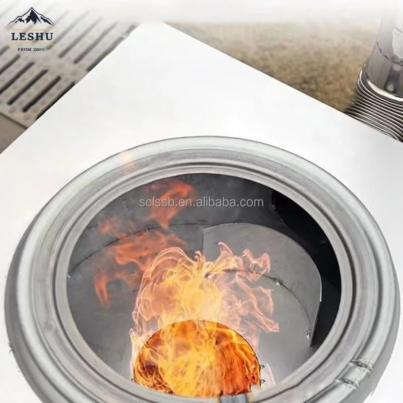 Factory direct sales Thickened material All-in-one wood burning wood stove