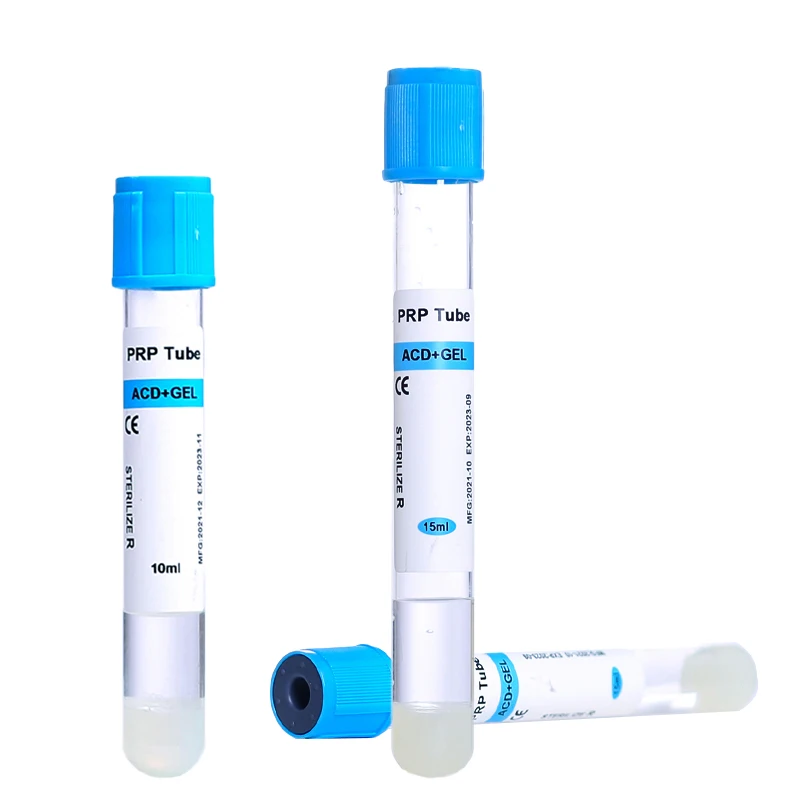 Medical Consumables prp tube acd gel biotin ha 10ml with Sodium Citrate prp centrifuge for Beauty Skin