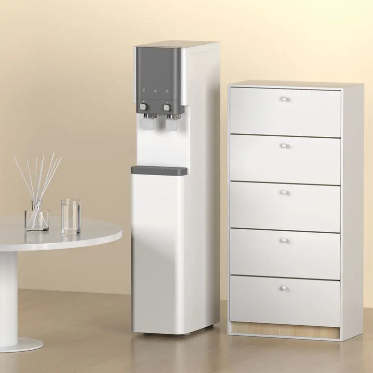 CE Certified UF Water System Purifying Filters Purifier Machine Elegance Standing Water Dispenser Hot Cold Water Household